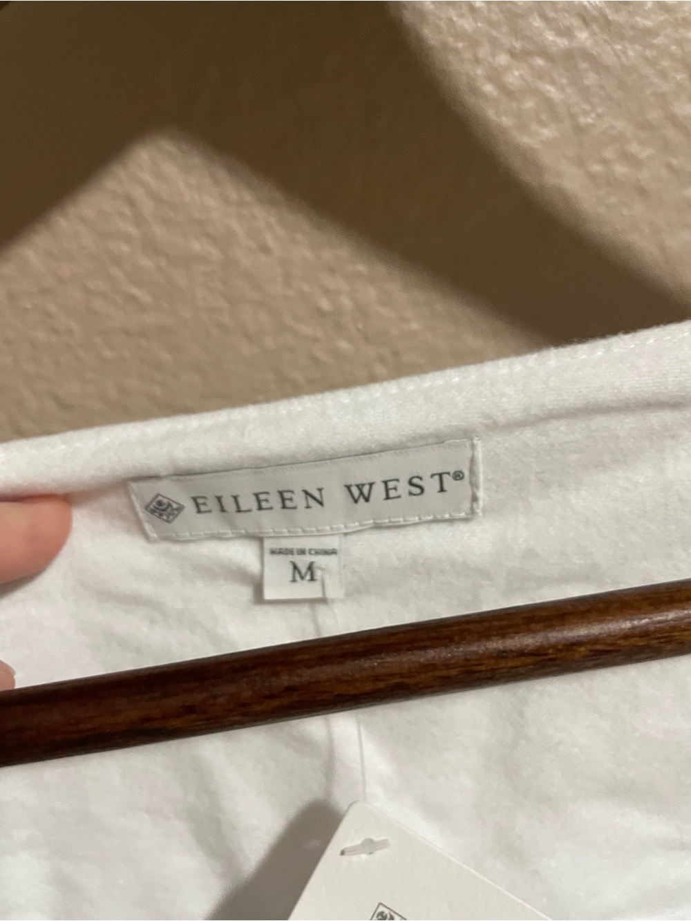 Eileen West White long sleeve nightgown NEW - Picture 3 of 8